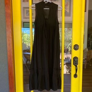 Black urban outfitters maxi dress size small
